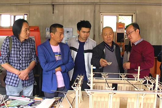 13企业界代表参观澳门六合彩预测
环境实验室古建筑模型